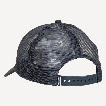 Кепка Simms Trout Icon Trucker (; one size; Carbon)